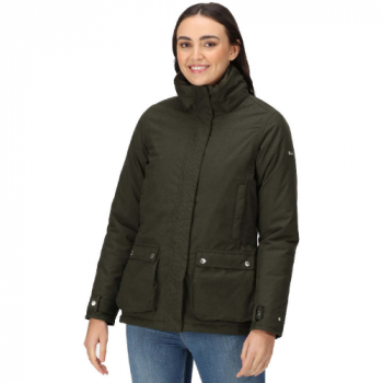 Regatta Womens Leighton Waterproof Breathable Coat 10 - Bust 34' (86cm)