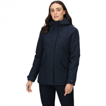 Regatta Womens Bria Waterproof Hooded Insulated Coat 26 - Bust 52' (132cm)