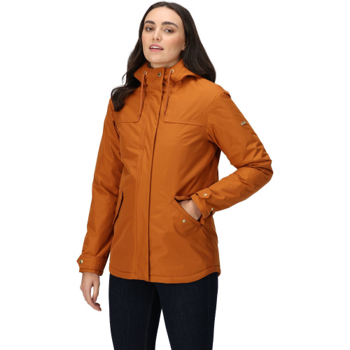 Regatta Womens Bria Waterproof Hooded Insulated Coat 24 - Bust 50' (127cm)