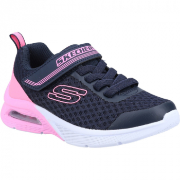 Skechers Girls Microspec Max Epic Brights Slip On Trainers UK Size 12.5 (EU 31)