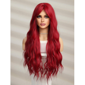 zaful Middle Part Wavy Long Synthetic Wig