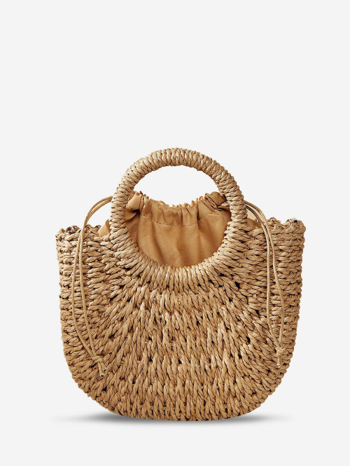 Straw Raffia Beach Crossbody Bag