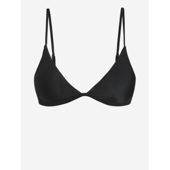 ZAFUL Thin Strap Plunge Bikini Top L Black