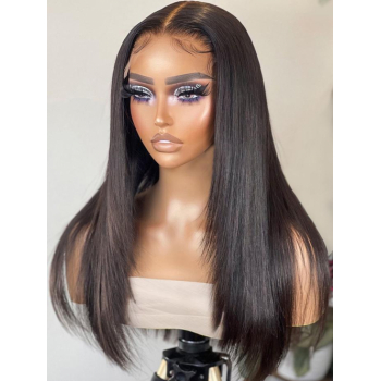 zaful 13*4 Lace Front Straight Human Hair Wig