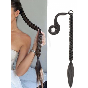 Synthetic Braided Style Ponytail Hair Pieces