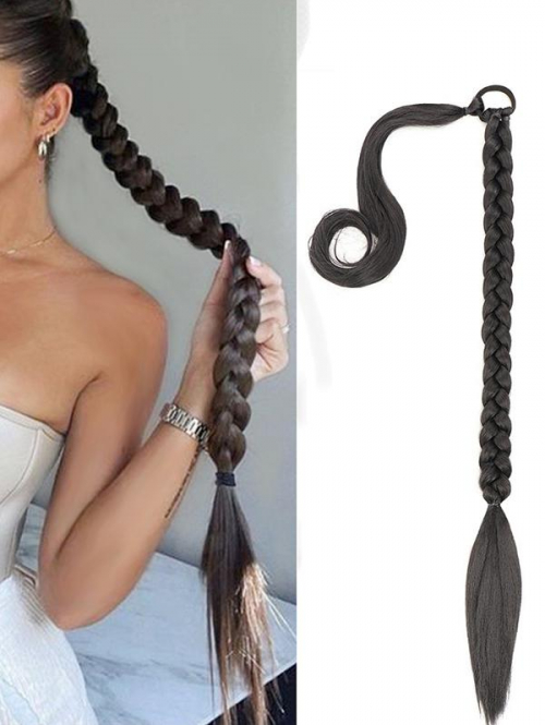 Synthetic Braided Style Ponytail Hair Pieces