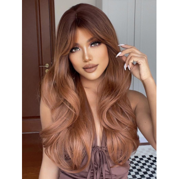 zaful Middle Part Long Wavy Synthetic Wig