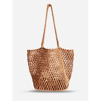 Fishnet Slouchy Shoulder Bag