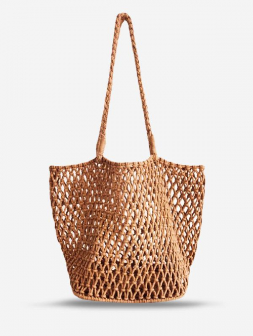 Fishnet Slouchy Shoulder Bag