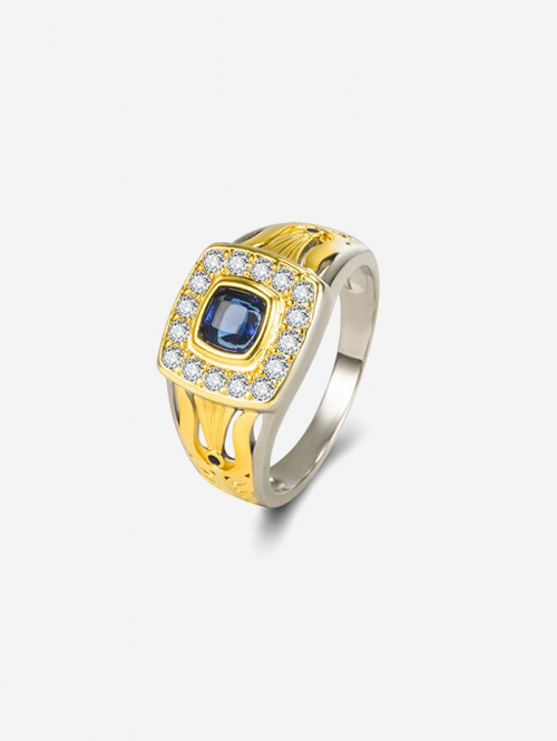 Zircon Hollow Out Ring