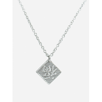 High Quality Stainless Steel Chinese Character Pendant Necklace