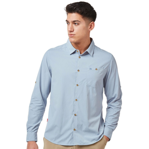 Craghoppers Mens Nosi Life Nuoro Light Long Sleeve Shirt L - Chest 42' (107cm)