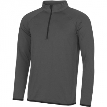 Outdoor Look Mens Cool Sweat Half Zip Active Sweatshirt Top XL - Chest Size 45'