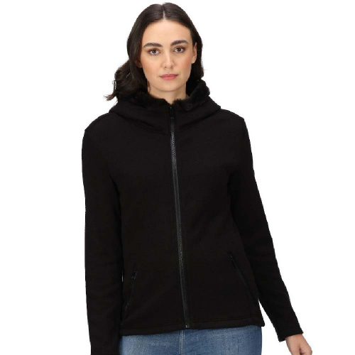 Regatta Womens Avalynn Full Zip Fleece Hoodie 12 - Bust 36' (92cm)