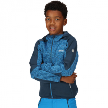 Regatta Boys Dissolver VII Full Zip Hooded Fleece Jacket 15-16 Years