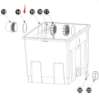 PondXpert MultiChamber Bay Connector O-Ring (Part No.14)