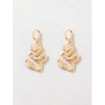 Cute Earrings Chinoiserie Dragon Drop Earrings By ZAFUL