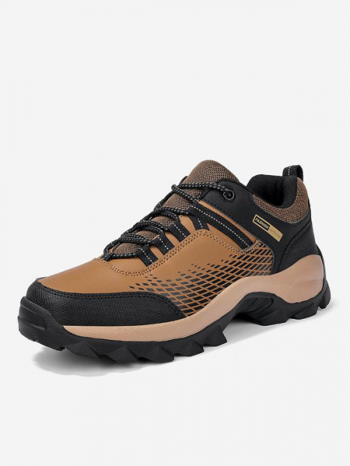 Men Outdoors Hiking Chunky Style Sneakers