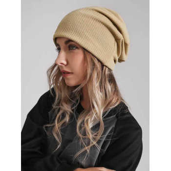 Fashion Women Women's Minimalist Style Solid Color Warmth Knitted Beanie Hat