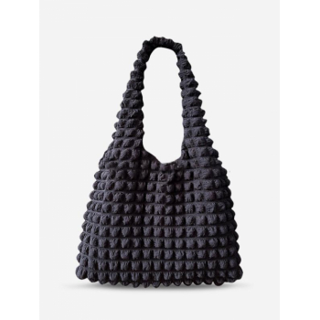 Popcorn Bubble Textured Tote Bag