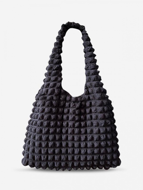 Popcorn Bubble Textured Tote Bag