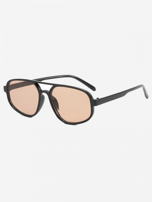 Fashion Women Retro Double Beam Sunglasses