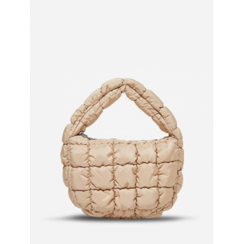 Quilted Puffer Ruched Cloud Shoulder Bag