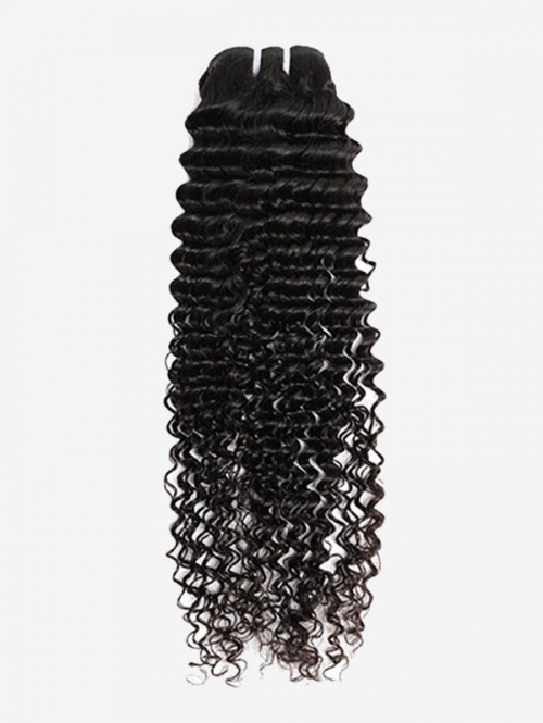 1Pc 8A Virgin Hair Curly Human Hair Weft Bundle