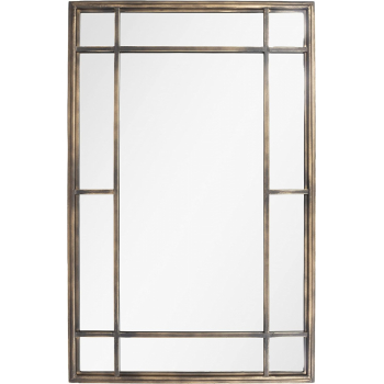 La Hacienda Milano Gold Rectangle Mirror