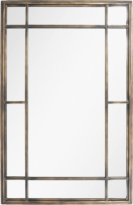 La Hacienda Milano Gold Rectangle Mirror