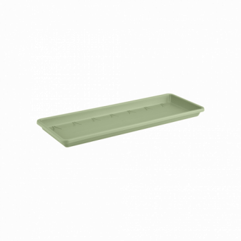 Elho 50cm Barcelona Trough Saucer (Pistachio Green)