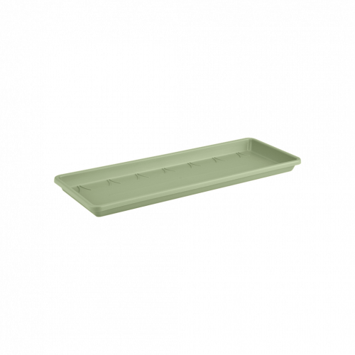 Elho 50cm Barcelona Trough Saucer (Pistachio Green)