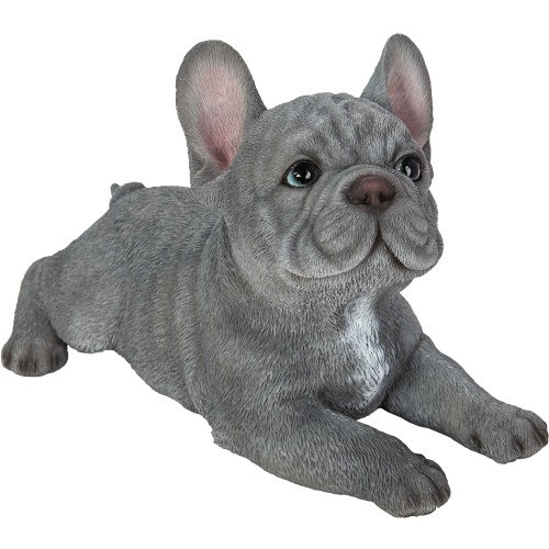 Vivid Arts Laying Blue French Bulldog Puppy (Size F)