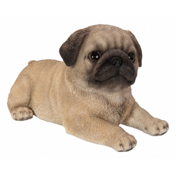 Vivid Arts Laying Pug Puppy (Size F)