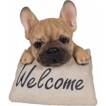 Vivid Arts French Golden Bulldog Welcome Petpal (Size F)