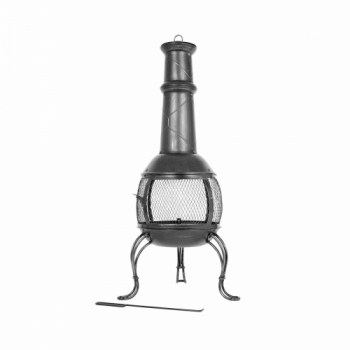 La Hacienda Leon Mesh Steel Large Chimenea