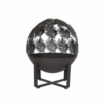 La Hacienda Black Forest Globe Firepit