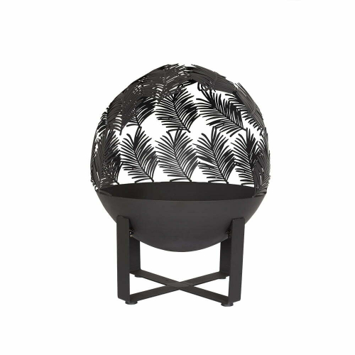 La Hacienda Black Forest Globe Firepit