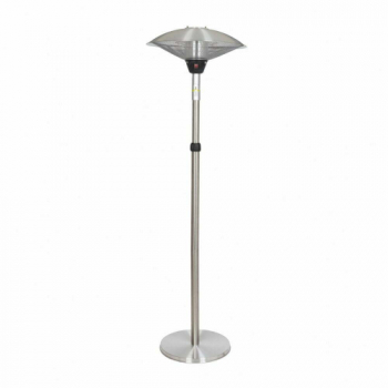 La Hacienda Adjustable Standing Electric Heater (Silver)