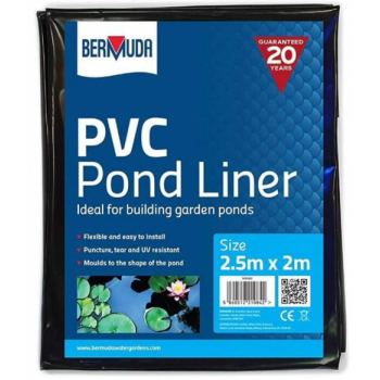 Bermuda Pond Liner 2.5m x 2m