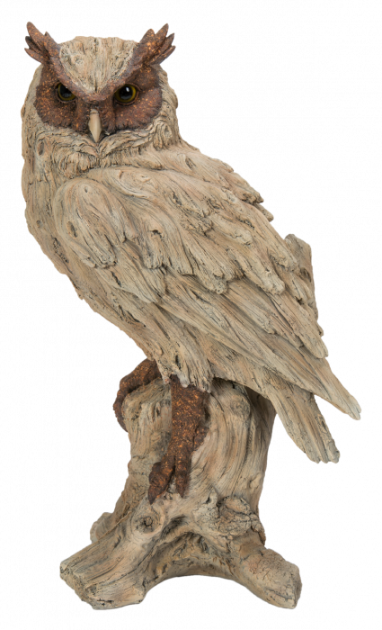 Vivid Arts Wood Life Long Eared Owl - Size B