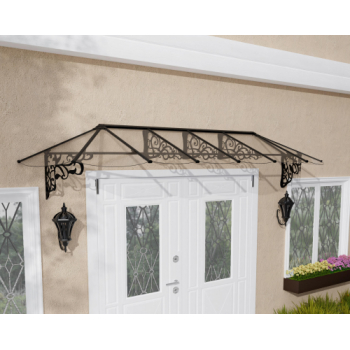 Palram-Canopia Lily 3600 Canopy (Black/Clear)