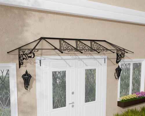 Palram-Canopia Lily 3600 Canopy (Black/Clear)