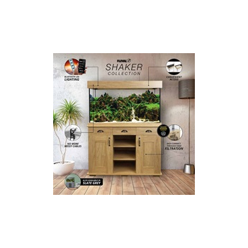 Fluval Shaker 252L Aquarium & Cabinet - Hampshire Oak