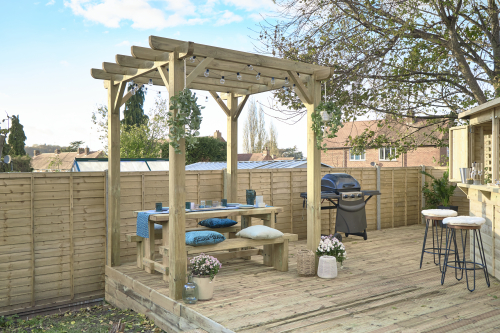 Forest Garden 2.4m Ultima Premium Pergola