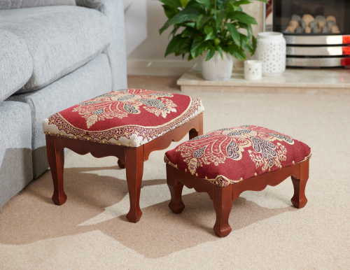 Greenhurst Nesting Footstools (Pack of 2)