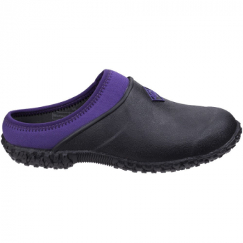 Muck Boots - Women's RHS Muckster II Clog (Black/Purple)-3