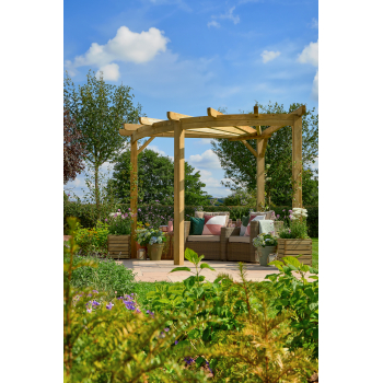 Forest Garden Premium Radial Pergola