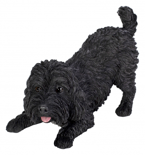 Vivid Arts Active Pups Black Cockapoo (Size D)