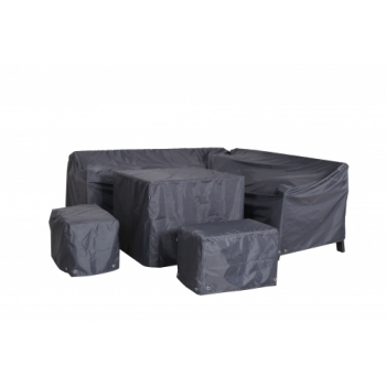 Hartman Asher 8 Seat Square Casual Dining Set Cover